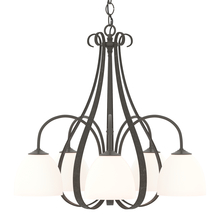  101445-SKT-07-GG0001 - Sweeping Taper 5 Arm Chandelier