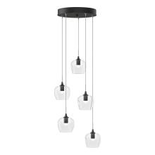  131123-SKT-STND-14-ZM0709 - Ume 5-Light Pendant