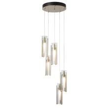  131124-SKT-STND-86-ZM0065 - Exos Glass 5-Light Pendant