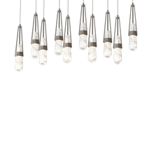  131200-SKT-LONG-07-YJ0434 - Link 10-Light Blown Glass Pendant