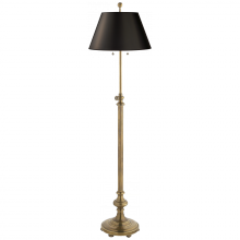  CHA 9124AB-B - Overseas Adjustable Club Floor Lamp