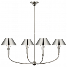  TOB 5725PN-PN - Turlington Arched Chandelier