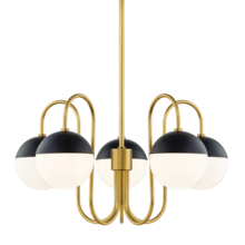  H344805-AGB/BK - Renee Chandelier