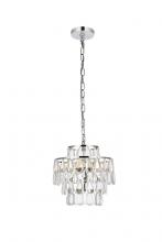  1102D12C - Mila 12 Inch Pendant in Chrome