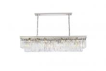  1232D60PN/RC - Sydney 12 Light Polished Nickel Chandelier Clear Royal Cut Crystal