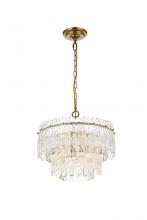  1780D15SG - Emilia 15 Inch Pendant Light in Satin Gold