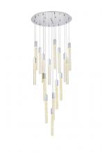  2067G36C - Weston 16 Lights Pendant in Chrome