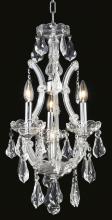  2801D12C/RC - Maria Theresa 4 Light Chrome Chandelier Clear Royal Cut Crystal