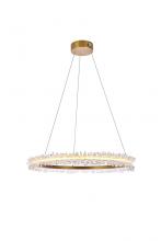  3506D26G - Laurel LED 26 Inch Gold Pendant