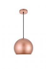  LD2405HG - Kasey 1 Light Honey Gold Pendant