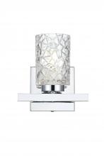  LD7025W7C - Cassie 7 inch Wall Sconce in Chrome