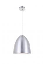  LDPD2038BN - Circa 1 Light Burnished Nickel Pendant