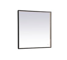  MRE62736BK - Pier 27x36 Inch LED Mirror with Adjustable Color Temperature 3000k/4200k/6400k in Black