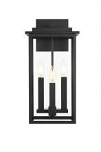  OD501W18BK - Kaysen 9 inch Outdoor Wall Sconce in Black