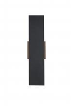  OD506W18BK - Waylen 4.5 x 18 inch Outdoor Wall Sconce in Black