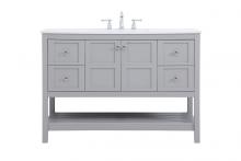  VF16448GR - 48 Inch Single Bathroom Vanity in Gray