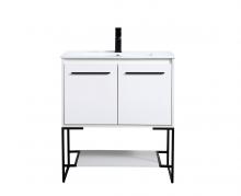  VF42030WH - 30 inch Single Bathroom Vanity in White