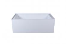  BT202-R3260GW - Alcove Soaking Bathtub 32x60 Inch Right Drain in Glossy White