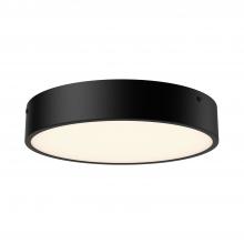  FM554011MB-5CCT - Adelaide 11-in Matte Black LED Flush Mount