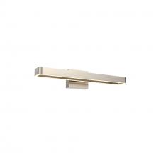  VSW24-CC-SN - Rectangular swivel vanity wall sconce 24'' Satin Nickel