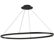  CIR-4463C-MB - 63W Horiz Chandelier, MB w/ WH Silicone Diffuser