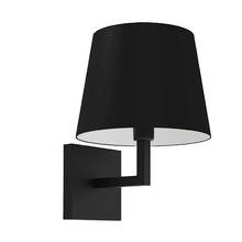  WHN-91W-MB-BK - 1LT Incandescent Wall Sconce,  MB w/ Black Shade