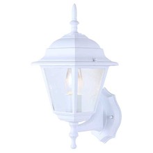  IOL111 - Outdoor, 1 Bulb Uplight, Bevelled Glass, 100W Type A or B