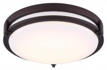  LFM112A19ORB - Gilda LED Integrated Flush Mount Light, Oil Rubbed Bronze Finish