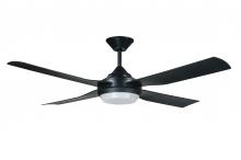  21289701 - Lucci Air Moonah Black 52-inch LED Light with Remote Control Ceiling Fan