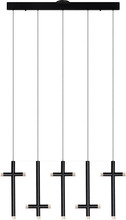  PP020211-SDG - Seesaw Linear Pendant, 5 Light Pendant