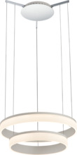  PP120048-VW/CM - Halo 2 Tier Ring Chandelier