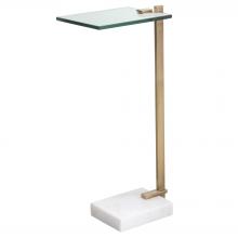  25136 - Uttermost Butler Brass Accent Table