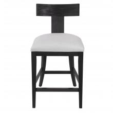  23664 - Uttermost Idris Modern Wood Counter Stool