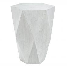  25164 - Uttermost Volker White Side Table