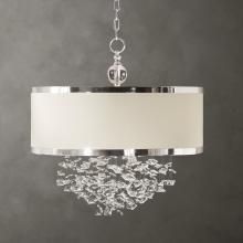  21908 - Uttermost Fascination 3 Light Silken Drum Pendant