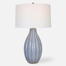  30161-1 - Uttermost Veston Blue Glaze Table Lamp