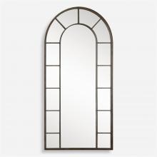  10505 - Uttermost Dillingham Black Arch Mirror