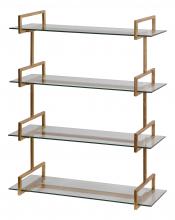  04038 - Uttermost Auley Gold Wall Shelf