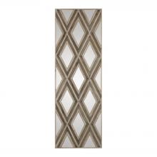  04116 - Uttermost Tahira Geometric Argyle Pattern Wall Mirror