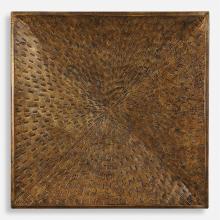  04170 - Uttermost Blaise Antiqued Bronze Wall Art