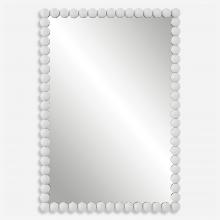  09790 - Uttermost Serna White Vanity Mirror