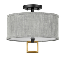  41805BK - Small Semi-flush Mount