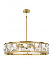  FR30105HBR - Medium LED Drum Chandelier