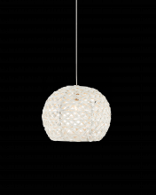  9000-0909 - Piero White 1-Light Round Mult