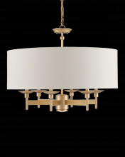  9299 - Bering Brass Semi-Flush Mount