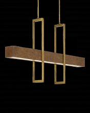  9000-0929 - Tonbridge Chestnut Linear Chandelier