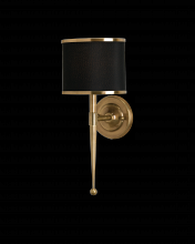  5021 - Primo Brass Wall Sconce, Black