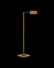  8000-0025 - Ruxley Brass Floor Lamp