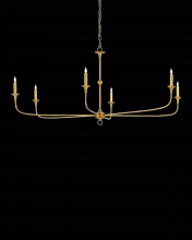  9000-0370 - Nottaway Large Gold Chandelier